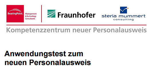 Abschlussbericht Anwendungstest elektronischer Personalausweis (Stand: Dez 2010)