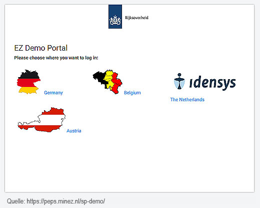 eIDAS-Umsetzung EZ Deom Portal (grenzüberschreitende eIDAS Umsetzung)